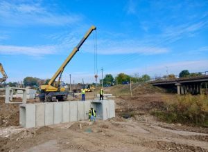 AND Moldova: au demarat lucrările de reparație capitală a podului de lângă Cania, raionul Cantemir, amplasat ре drumul regional G132
