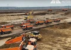 CNAIR: avansează lucrările și pe lotul 2 al Autostrăzii Bacău – Pașcani (A7)!