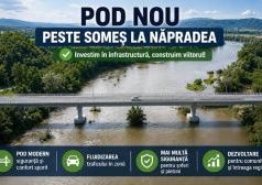 Județul Sălaj: comuna Năpradea investește în modernizarea infrastructurii rutiere. Drumuri mai bune și un pod nou peste râul Someș
